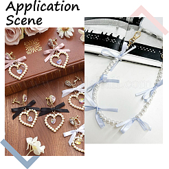 300 шт. 10-х цветный полиэстеровый бант для украшения&nbsp;DIY-SP0004-88