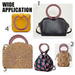 Замена деревянных ручек круглой формы WOOD-PH0009-19