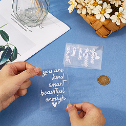 Водонепроницаемые наклейки на зеркало заднего вида для домашних животных&nbsp;DIY-WH20001-71C