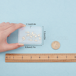 12шт 2 стильные латунные застежки-лобстеры&nbsp;KK-SC0002-26