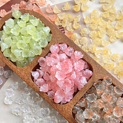 6 цвет бусинок лэмпворк ручной работы LAMP-AN0001-01