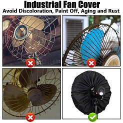 Staubschutzhülle aus Polyester für wandmontierte elektrische Ventilatoren&nbsp;AJEW-WH20010-65A