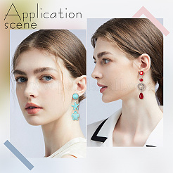 50 комплект сережек-гвоздиков из нержавеющей стали 304 STAS-BBC0003-32