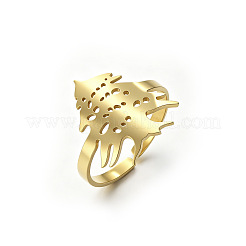 Anillos abiertos para puños de acero inoxidable 304&nbsp;WG669A8-02