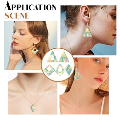 20 шт. 5 акриловых подвески&nbsp;MACR-SC0001-07