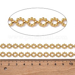 Цепочки с подвесками в виде цветов из нержавеющей стали 304&nbsp;CHS-B006-04G