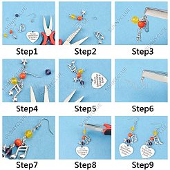 Наборы украшений ко дню матери своими руками DIY-SC0012-16