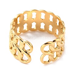 Ионное покрытие (ip) кольца из нержавеющей стали 304 RJEW-L102-38G