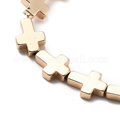 Синтетических немагнитных гематит бисер нитей G-M095-D01-01KCG