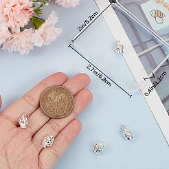 5 шт. 925 подвески из стерлингового серебра&nbsp;STER-BBC0002-19