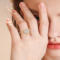 1 шт. латунные манжетные кольца&nbsp;RJEW-LP0005-11