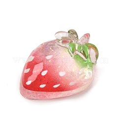 Cabochons de fruits en résine transparente à dégradé de couleurs&nbsp;RE-CBA7537-02