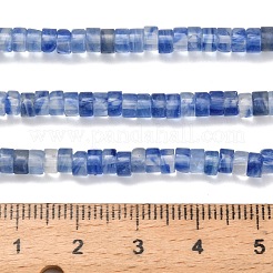 Синий арбуз камень стеклянные бусы пряди G-Z110-A33-2x4mm