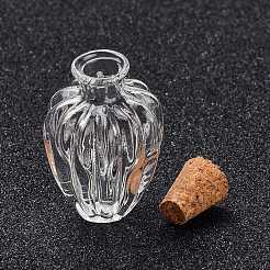 Korkflaschen aus Glas&nbsp;AJEW-O032-05A
