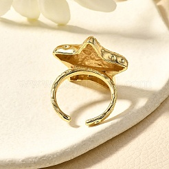 Латунные манжеты для женщин RJEW-Q008-07C-G