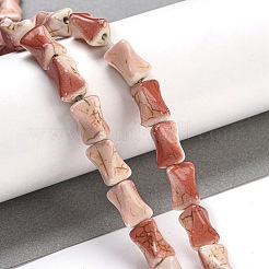 Синтетические бирюзовые бусины G-H060-06A