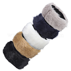 1шт. Теплые повязки на голову из пряжи из искусственного меха&nbsp;COHT-CY0001-01A