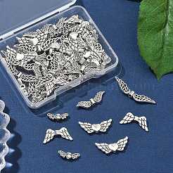 50шт 5 стиля бусины из сплава в тибетском стиле&nbsp;TIBEB-FP0001-05