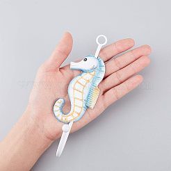 Композитные деревянные настенные крючки в средиземноморском стиле AJEW-FH0001-05