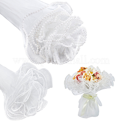 16 ярд двухцветной органзы для упаковки цветочных букетов сетчатая бумага&nbsp;DIY-UN0007-72