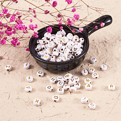 Металлизация акриловых бусин&nbsp;PACR-CW0001-01