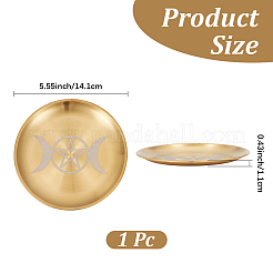 1 portavelas de acero inoxidable 201&nbsp;AJEW-CN0007-40