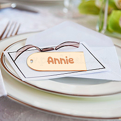 20 шт. акриловые пустые большие подвески MACR-GO0001-13