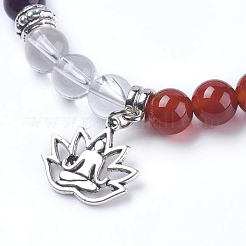 Чакра ювелирные изделия BJEW-G600-02AS