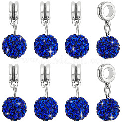 30 шт. европейские подвески из сплава с большим отверстием PALLOY-PH0022-34