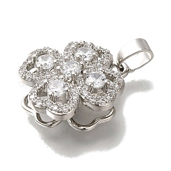 Подвеска из латуни с микропаве из кубического циркония&nbsp;KK-H485-40P