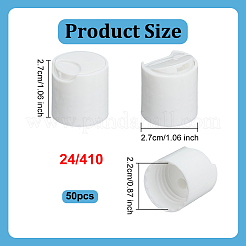 Полипропиленовые пластиковые колпачки AJEW-WH0248-772B-01