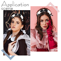 Тканевые банты для волос для женщин и девочек&nbsp;OHAR-WH0029-12A