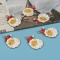 Pendentifs d'émail en alliage&nbsp;ENAM-30X20-7