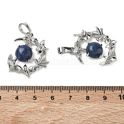 Gefärbt natürliche Lapislazuli Anhänger&nbsp;G-B194-01P-04