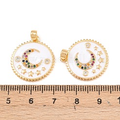 Кубические подвески из латуни с микропаве&nbsp;KK-Z140-17G