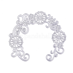 Кружевной узор из углеродистой стали для штамповки трафаретов DIY-E024-20