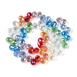 Гальванизируйте прозрачное стекло бисер нитей&nbsp;EGLA-N025-01B-A01