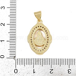 Латунные микро проложить кубического циркония подвески KK-P323-11E-G02