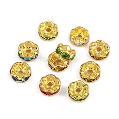 Латунь марки А горный хрусталь Spacer бисер RSB030NFG