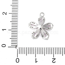 Латунные микро проложить кубического циркония подвески&nbsp;KK-D357-11P