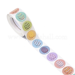 8 узор на пасхальную тематику самоклеющиеся рулоны бумажных наклеек DIY-C060-03E