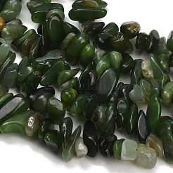 Brins de perles de jade canadien naturel&nbsp;GG-CBAC61B-C07-01