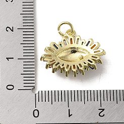 Латунь эмаль подвески KK-E092-02G-01