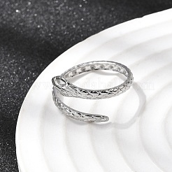 5 шт. открытые манжеты из нержавеющей стали 304 для женщин&nbsp;RJEW-K313-05P