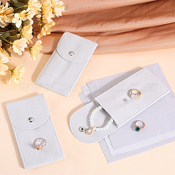 3 комплект прямоугольных бархатных мешочков для хранения часов ABAG-BBC0001-12B