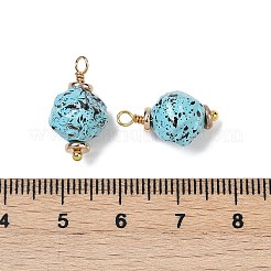 Непрозрачные акриловые подвески KK-K296-02G