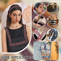 1 шт. полиэфирных лент в этническом стиле&nbsp;OCOR-PH0007-61