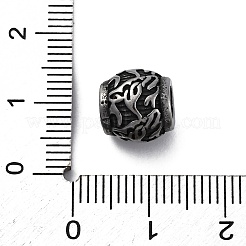 Европейские бусины из нержавеющей стали 304 STAS-S171-09AS