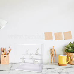 Прозрачная пластиковая витрина для минифигурок ODIS-WH0025-142C