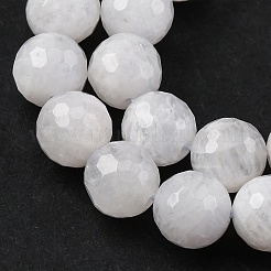 Бусины из натурального радужного лунного камня G-J403-04B-8mm